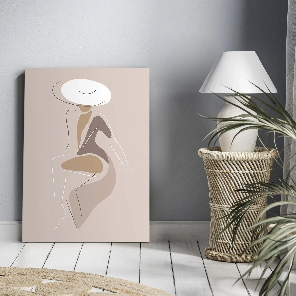 Obraz na plátne - Ako vyzerá pravá dáma? - 50x70 cm