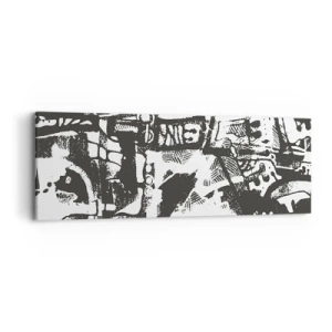 Obraz na plátne - Poriadok alebo chaos? - 90x30 cm