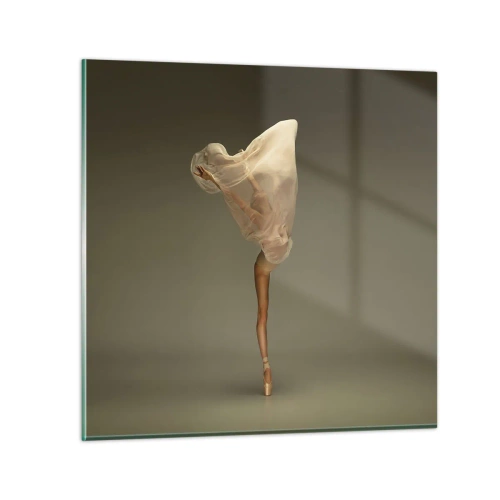 Obraz na skle - Hneď poletí - 60x60 cm