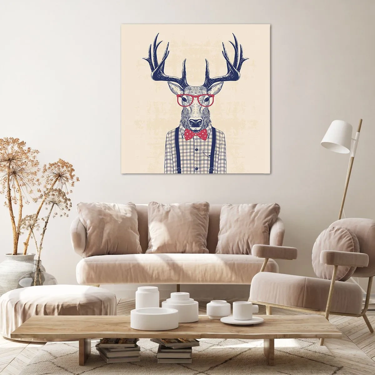 Obraz na plátne - Zábavná extravagancia - 30x30 cm