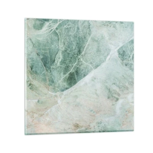 Obraz na skle - Vznešený chlad kameňa - 60x60 cm