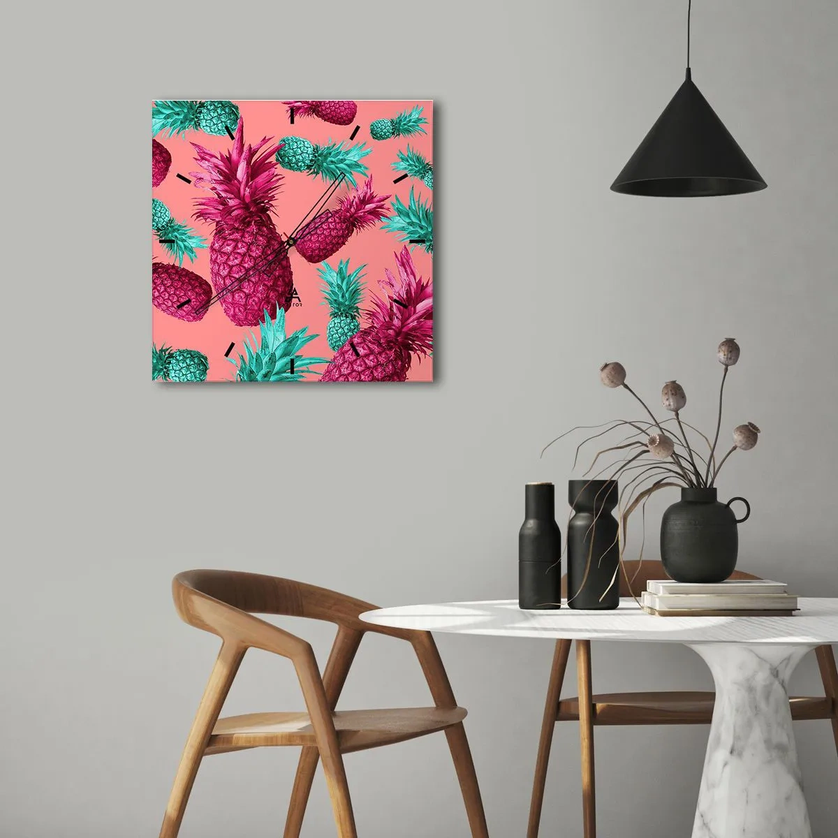 Nástenné hodiny - Sloboda je sladká - 40x40 cm