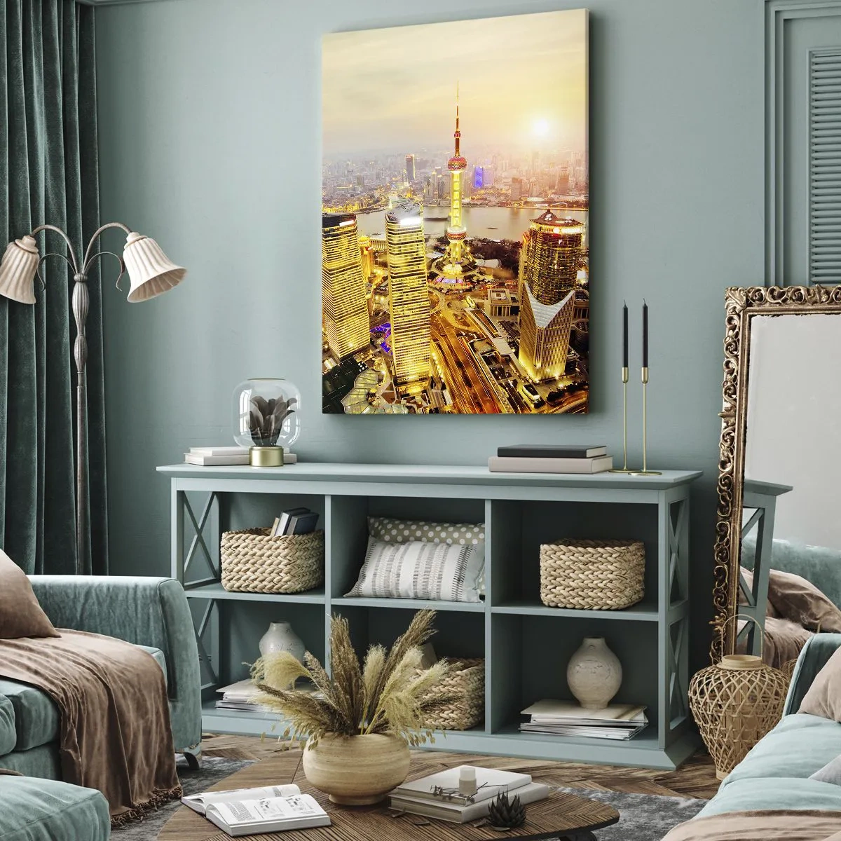 Obraz na plátne - Ázijský sen - 50x70 cm