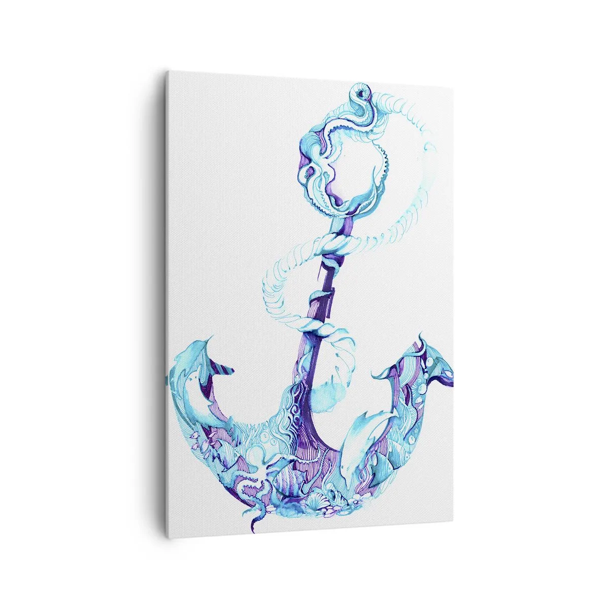 Obraz na plátne - Dôverníčka tajomstiev mora - 70x100 cm