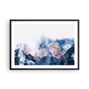 Plagát v čiernom ráme - To sú vrcholy! - 70x50 cm