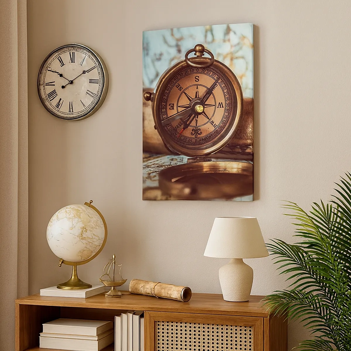 Obraz na plátne - Pirátske dobrodružstvo v Karibiku čaká - 50x70 cm