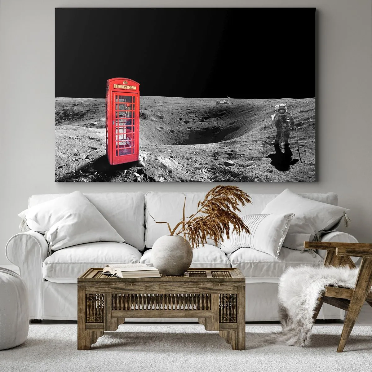 Obraz na plátne - Kozmický žart - 100x70 cm