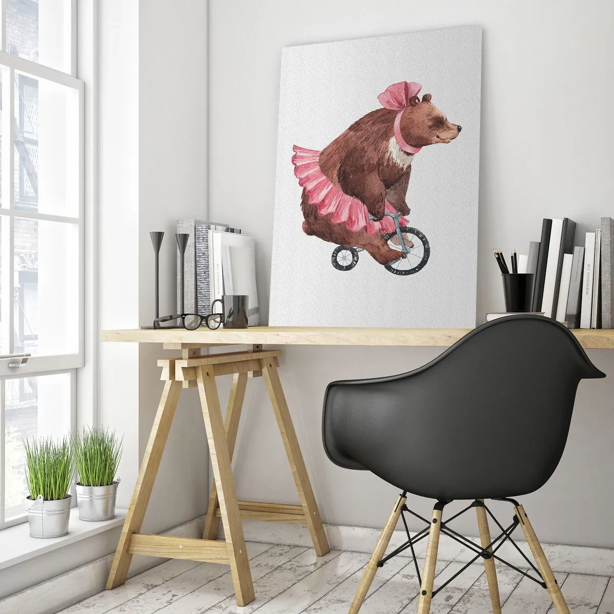 Obraz na skle - To je ale cirkus! - 50x70 cm