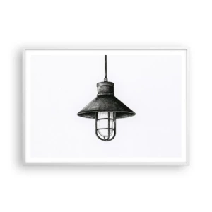 Plagát v bielom ráme - Ako pred rokmi… - 100x70 cm