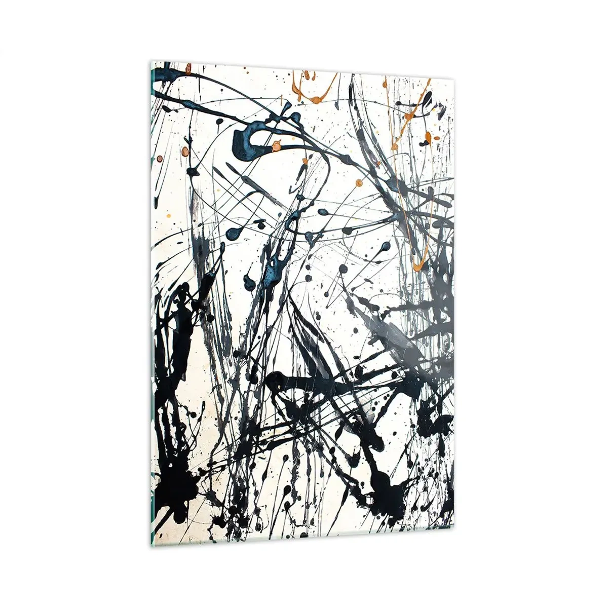 Obraz na skle - Expresionistická abstrakcia - 50x70 cm
