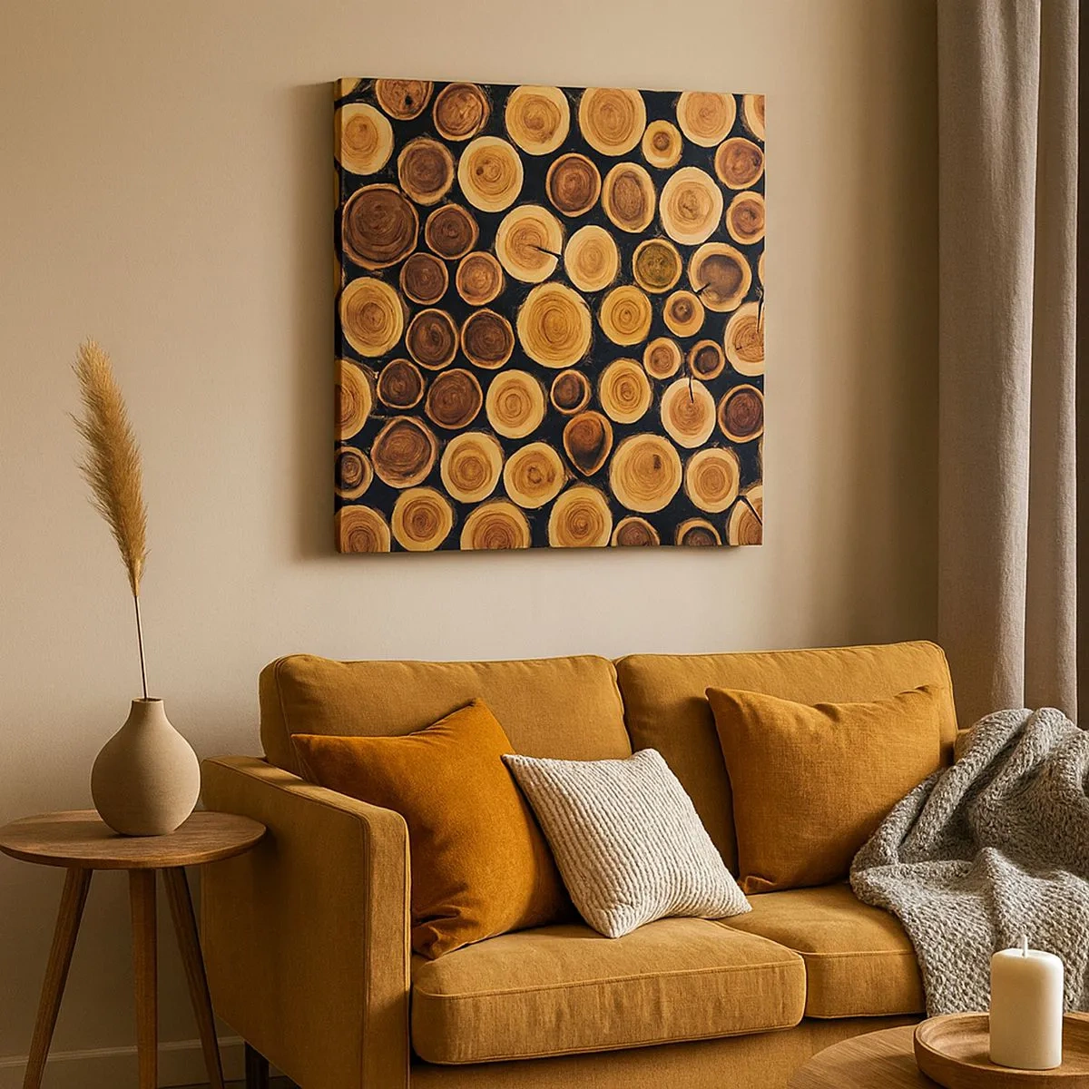 Obraz na plátne - Na koľko vyzerám? - 30x30 cm