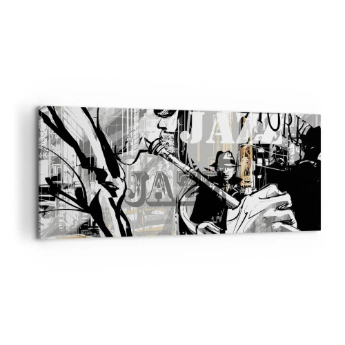 Obraz na plátne - V rytme New Yorku - 100x40 cm