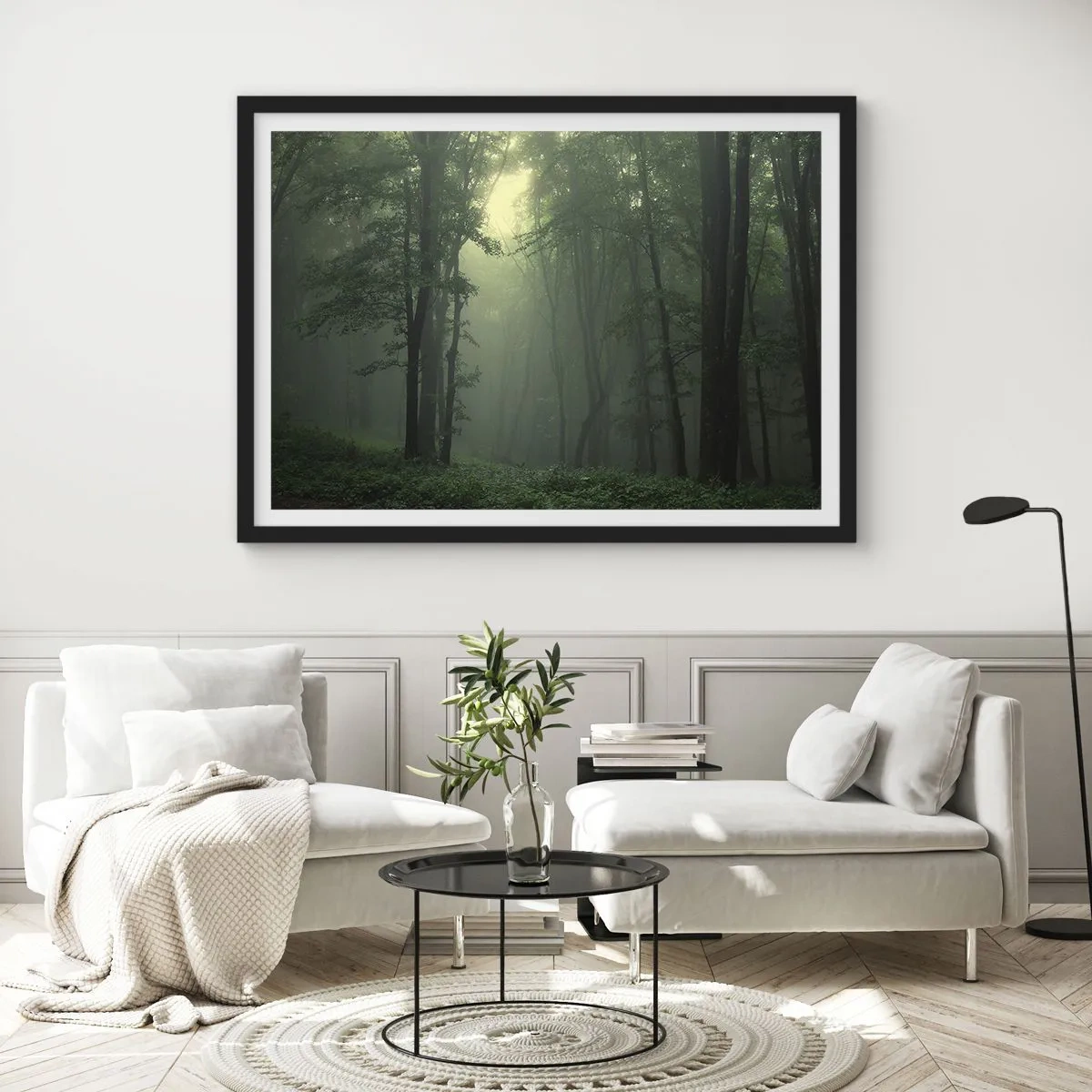 Plagát v čiernom ráme - Než sa prebudí - 70x50 cm