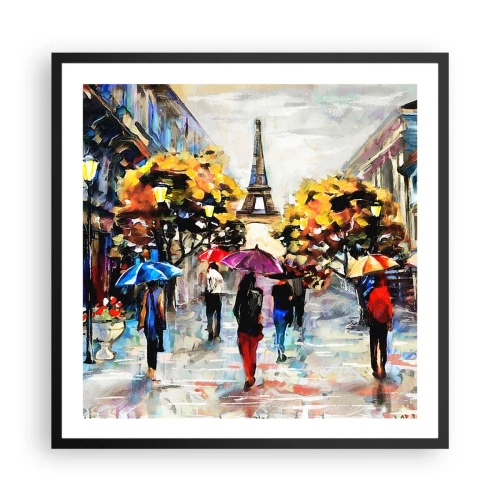 Plagát v čiernom ráme - Na jeseň obzvlášť krásny - 60x60 cm