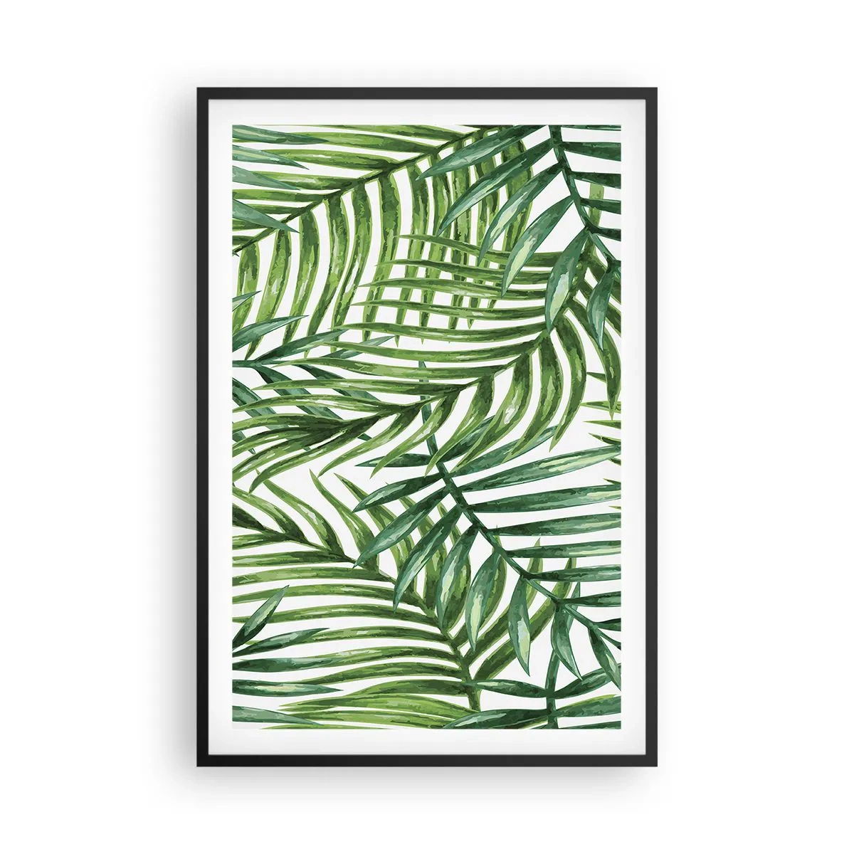 Plagát v čiernom ráme - Pod zeleným baldachýnom - 61x91 cm