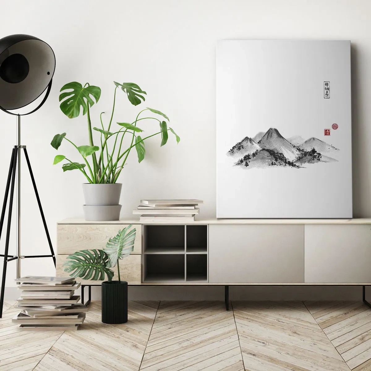 Obraz na plátne - Za hranicou vzdialenosti - 65x120 cm