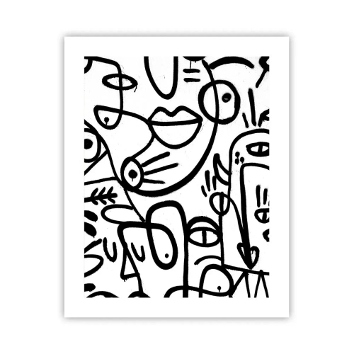 Plagát - Tváre a preludy - 40x50 cm