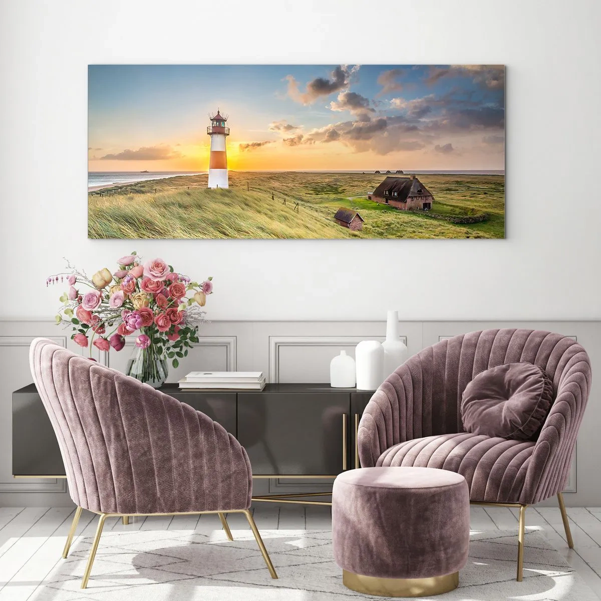 Obraz na skle - Medzi vlnami - 120x50 cm