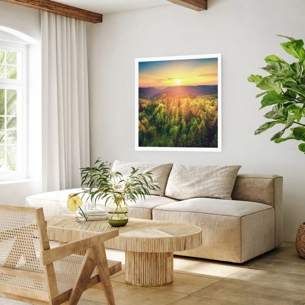 Plagát - Vrcholky a vrcholy - 60x60 cm