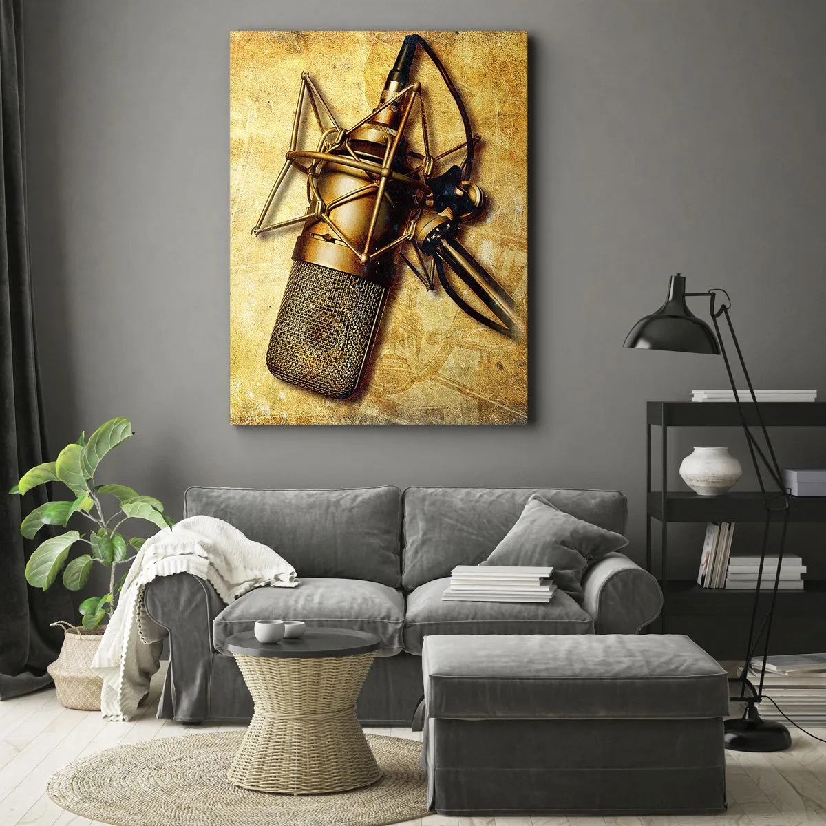 Obraz na plátne - Zlaté roky rádia - 50x70 cm