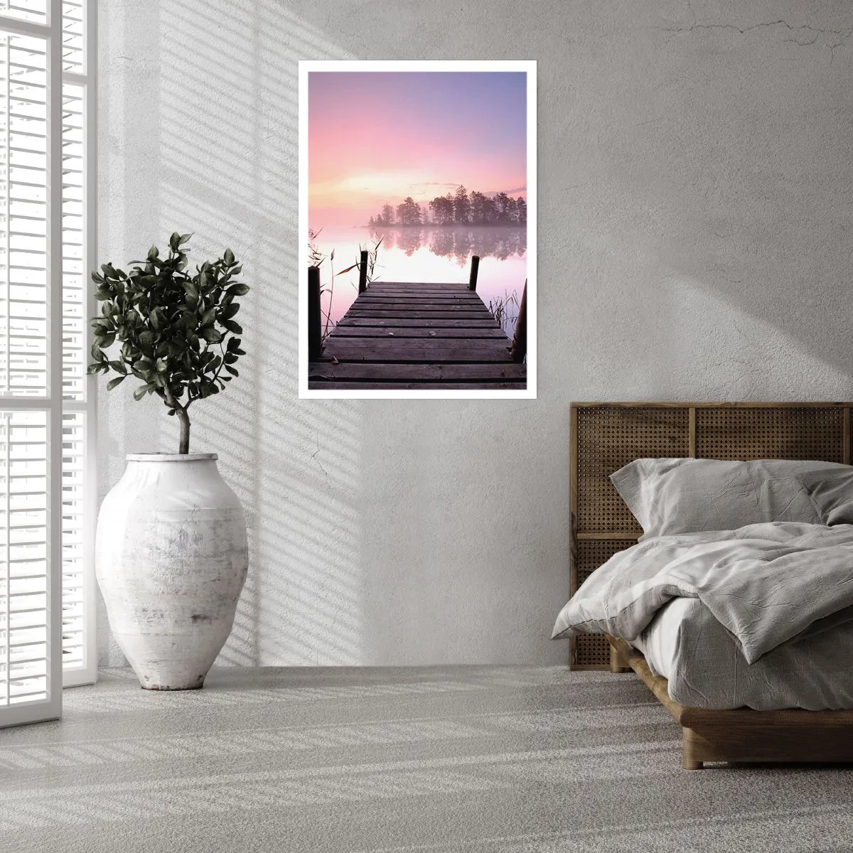 Plagát - Z ľaliovej hmly… - 40x50 cm