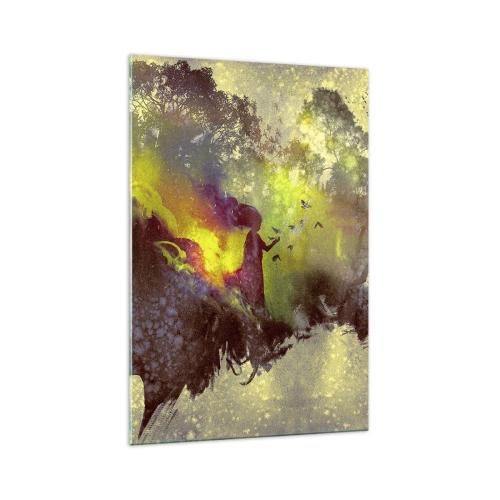 Obraz na skle - Matka Príroda - 70x100 cm