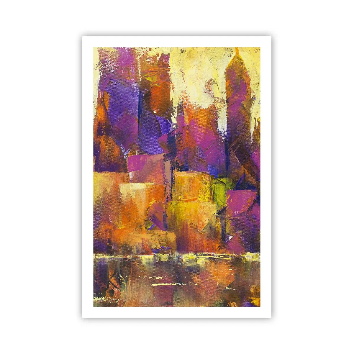 Plagát - Metropolitná kompozícia - 61x91 cm