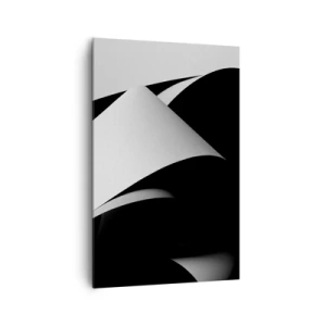 Obraz na plátne - Svetlo z hlbín tieňa - 80x120 cm