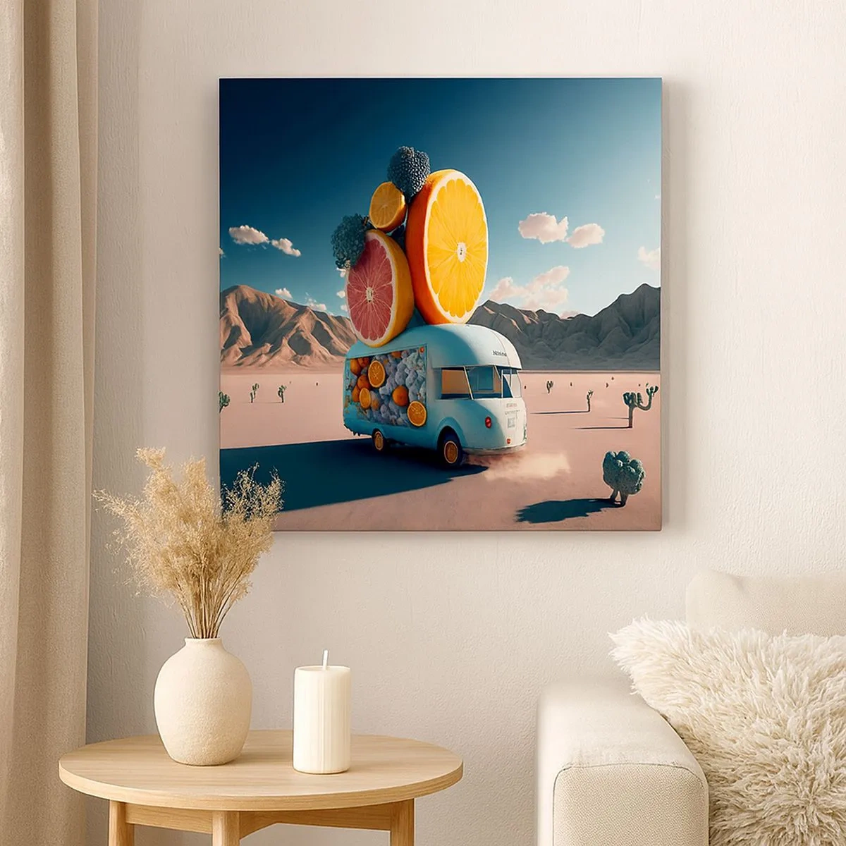 Obraz na plátne - Chuť prázdnin - 30x30 cm