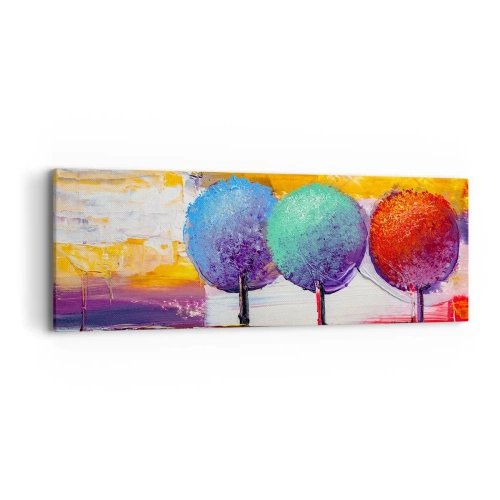 Obraz na plátne - Do tretice všetko dobré - 90x30 cm
