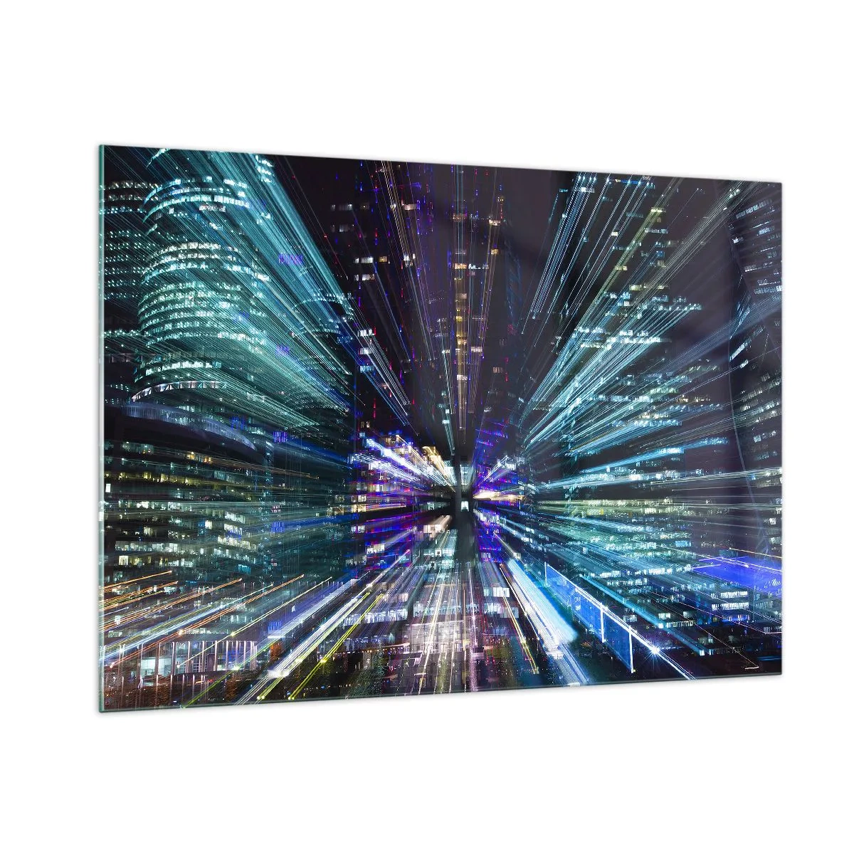 Obraz na skle - Prechod do hyperpriestoru - 100x70 cm