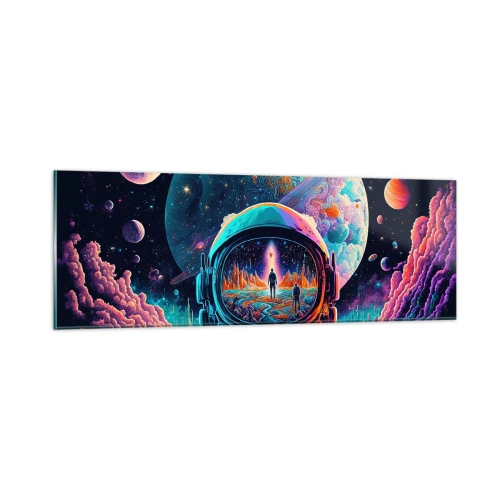 Obraz na skle - Filozofom sa to ani nesnívalo - 90x30 cm