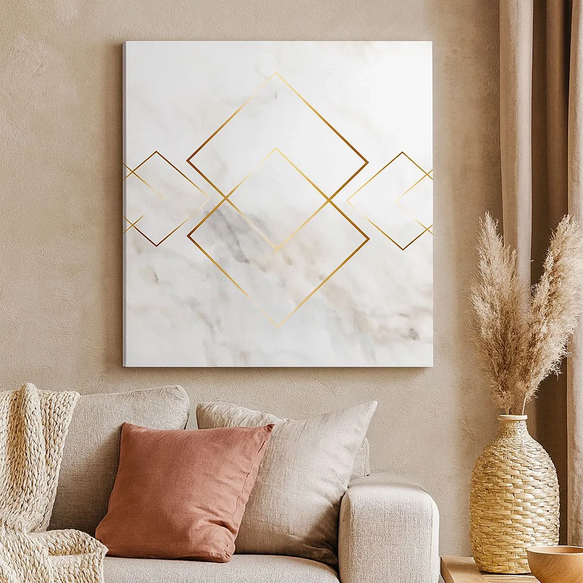 Obraz na plátne - Pohľad na nekonečno - 30x30 cm