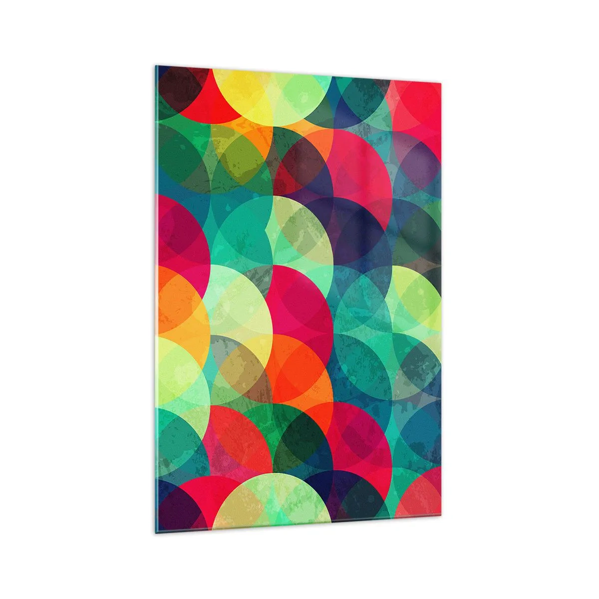 Obraz na skle - Vstúpiť do dúhy - 70x100 cm