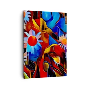 Obraz na plátne - Farby života - 50x70 cm