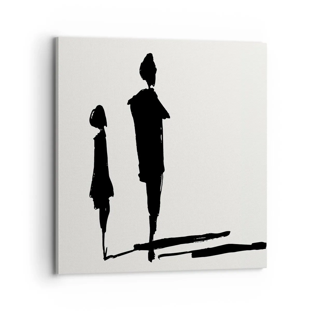 Obraz na plátne - Určite spolu? - 70x70 cm