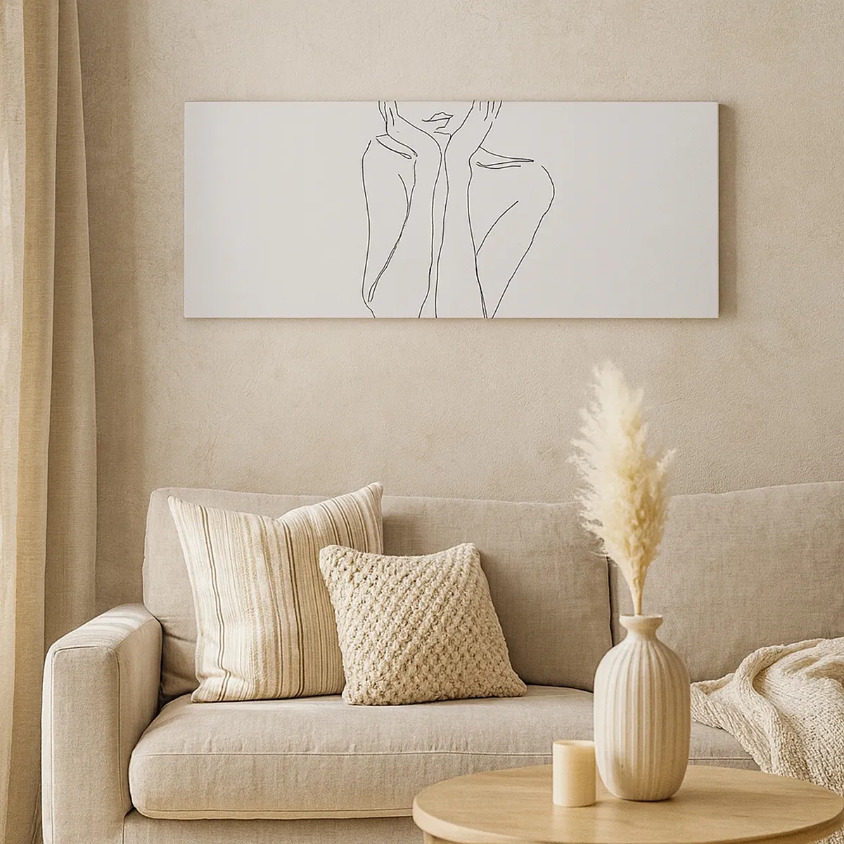 Obraz na plátne - O čom snívajú dievčatá - 30x30 cm