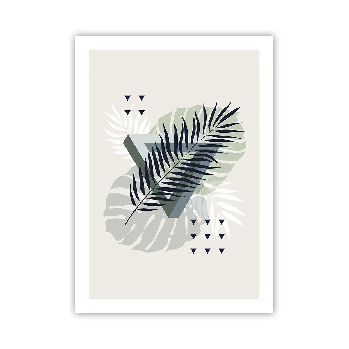 Plagát - Príroda a geometria – dva poriadky? - 50x70 cm