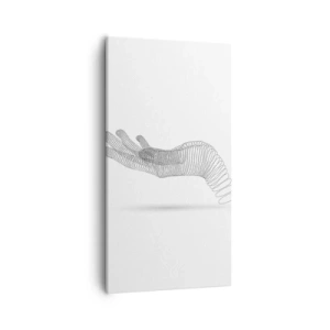 Obraz na plátne - Pružná ruka - 55x100 cm