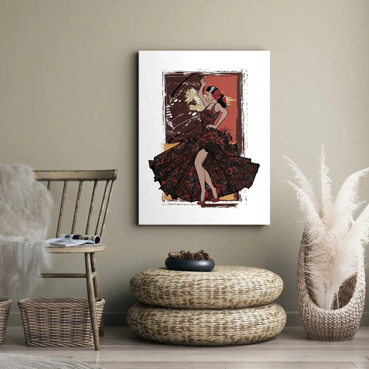 Obraz na plátne - V rytme srdca - 50x70 cm