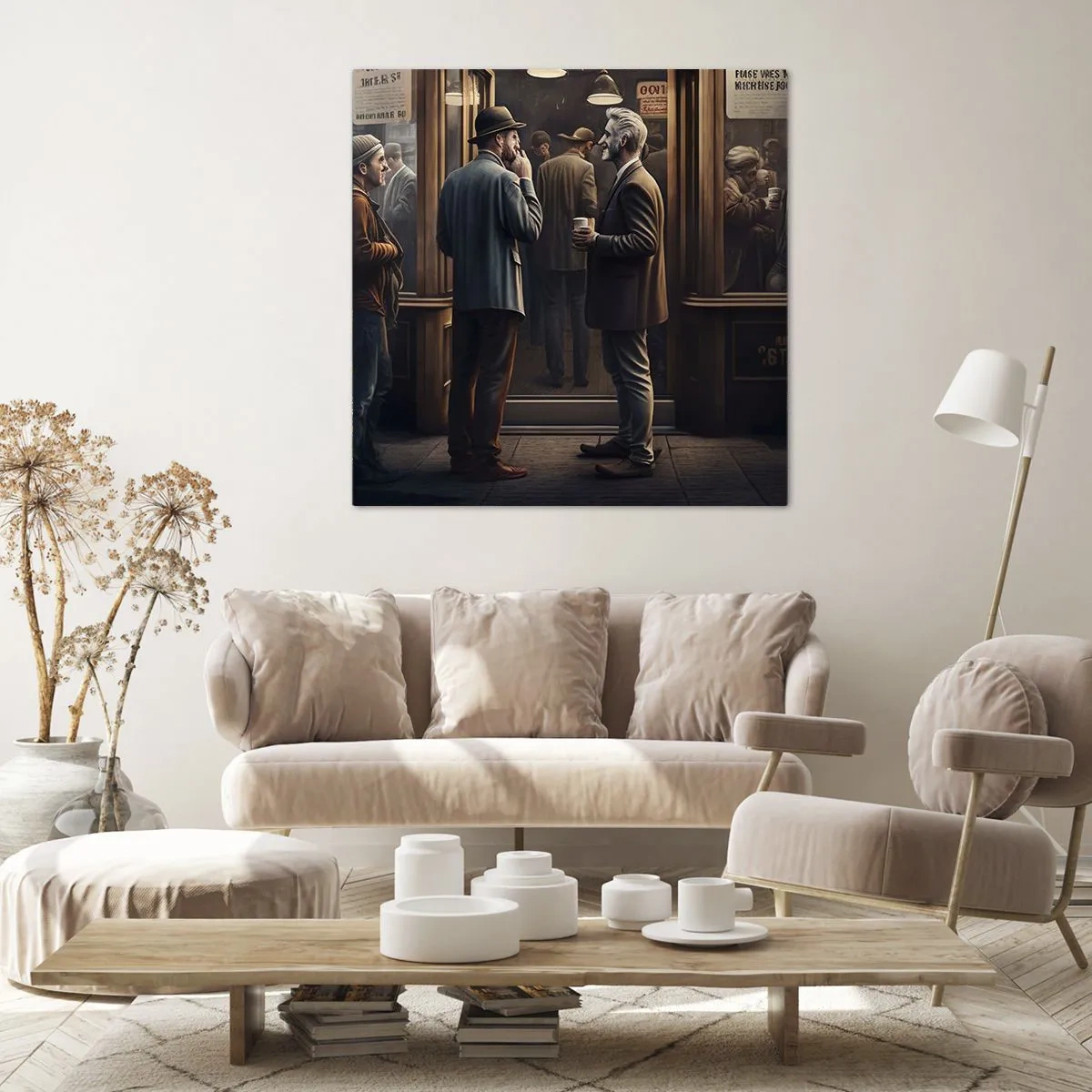 Obraz na plátne - Dobrá chvíľa dňa - 60x60 cm