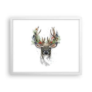 Plagát v bielom ráme - V slávnostnom rúchu - 50x40 cm