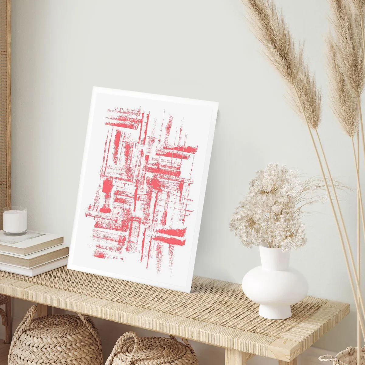Plagát - Červené mesto - 70x100 cm