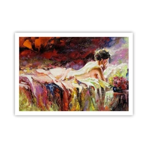 Plagát - Zamyslená Venuša - 100x70 cm