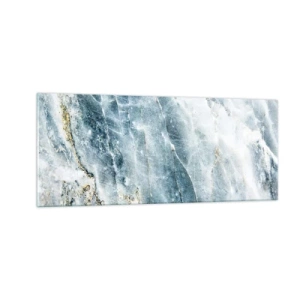 Obraz na skle - Ľadový svet - 100x40 cm