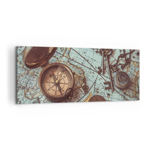 Obraz na plátne - Pre dobrodruha - 100x40 cm