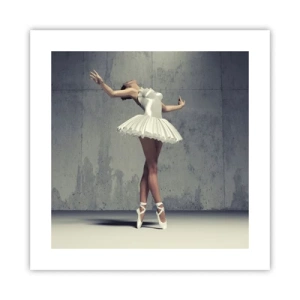 Plagát - Ľahko ako vták - 40x40 cm