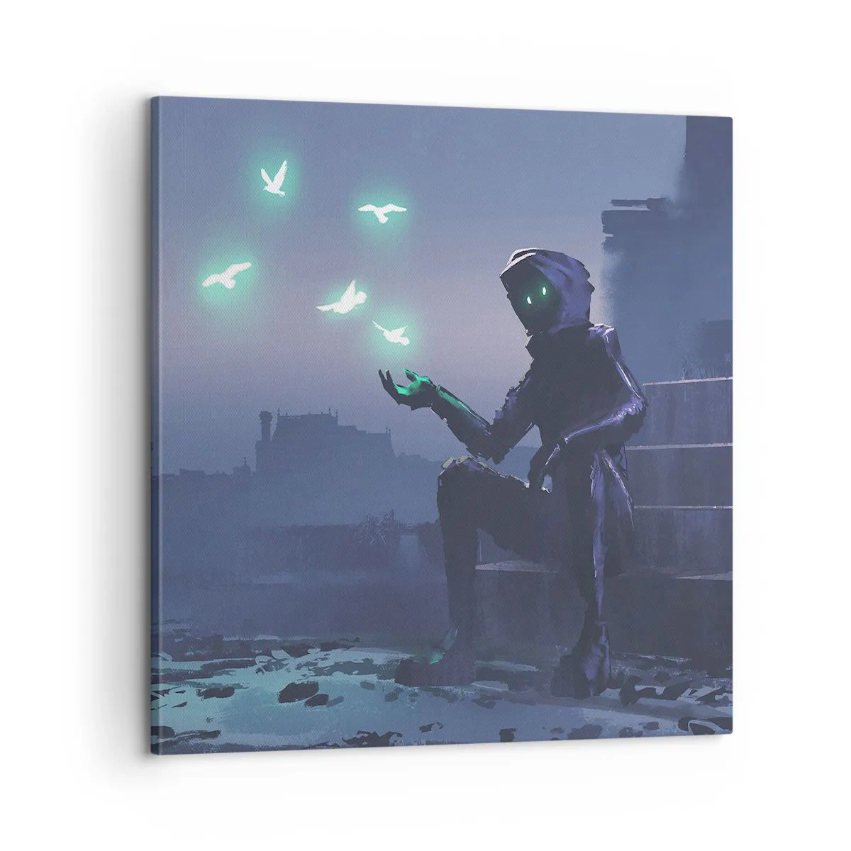 Obraz na plátne - Život sa vráti - 60x60 cm