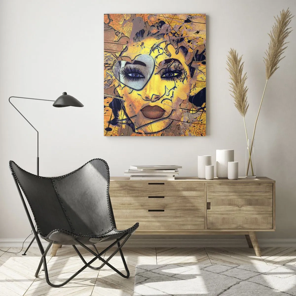 Obraz na skle - Slnečná krása - 50x70 cm