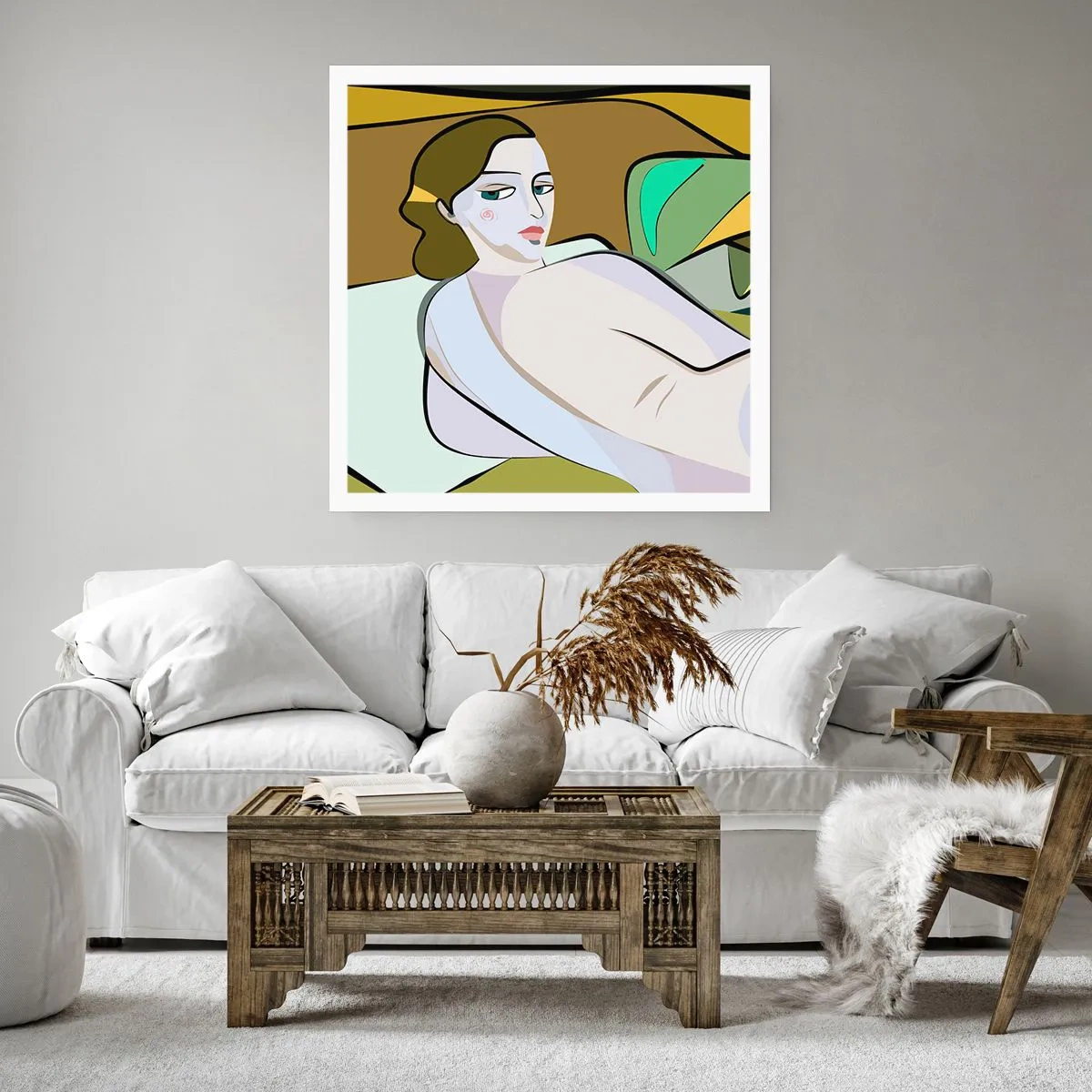 Plagát - Intímny portrét - 60x60 cm